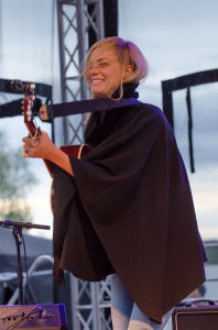 Anna Ternheim på Musikens Makt i Luleå 2014.