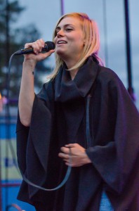 Anna Ternheim på Musikens Makt i Luleå 2014.