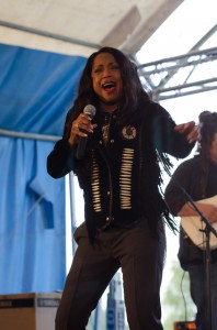 LaGaylia Frazier at Kläppenfestivalen in  Boden.