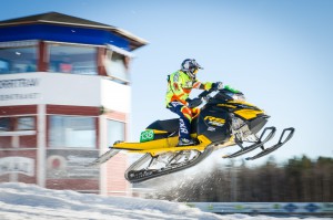 138 Niillas Issat Hætta kautokeino motorklubb. Final i Skotercross i Boden 2016