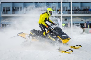 77 Robert Lunden Tydal MK. Ski-Doo. Final i Skotercross i Boden 2016