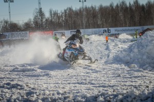 36 Gustaf Lindgren Lingheds SK  Team Haralds Racing Polaris. Final i Skotercross i Boden 2016