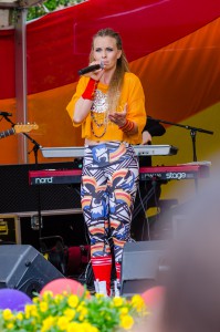 Luleå Pride 2016. Sofia Jannok, mycket bra!
