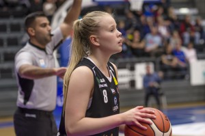 Sofia Hägg. Luleå Basket vs Udominate.