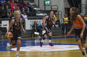 Anna Barthold. Luleå Basket vs Udominate.