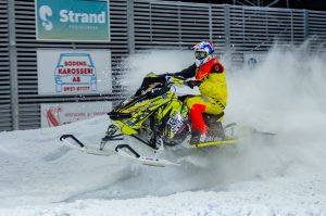 #1 Oskar Norum, Umeå AK Team Northbike. Boden Arena Super-X 2017.