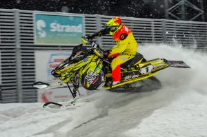 #1 Oskar Norum, Umeå AK Team Northbike. Boden Arena Super-X 2017.