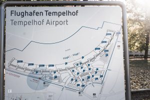 Karta över Tempelhofs flygplats, maffigt!