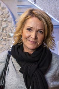 Kattis Ahlström, andra parten i uppsättningen Let´s talk.