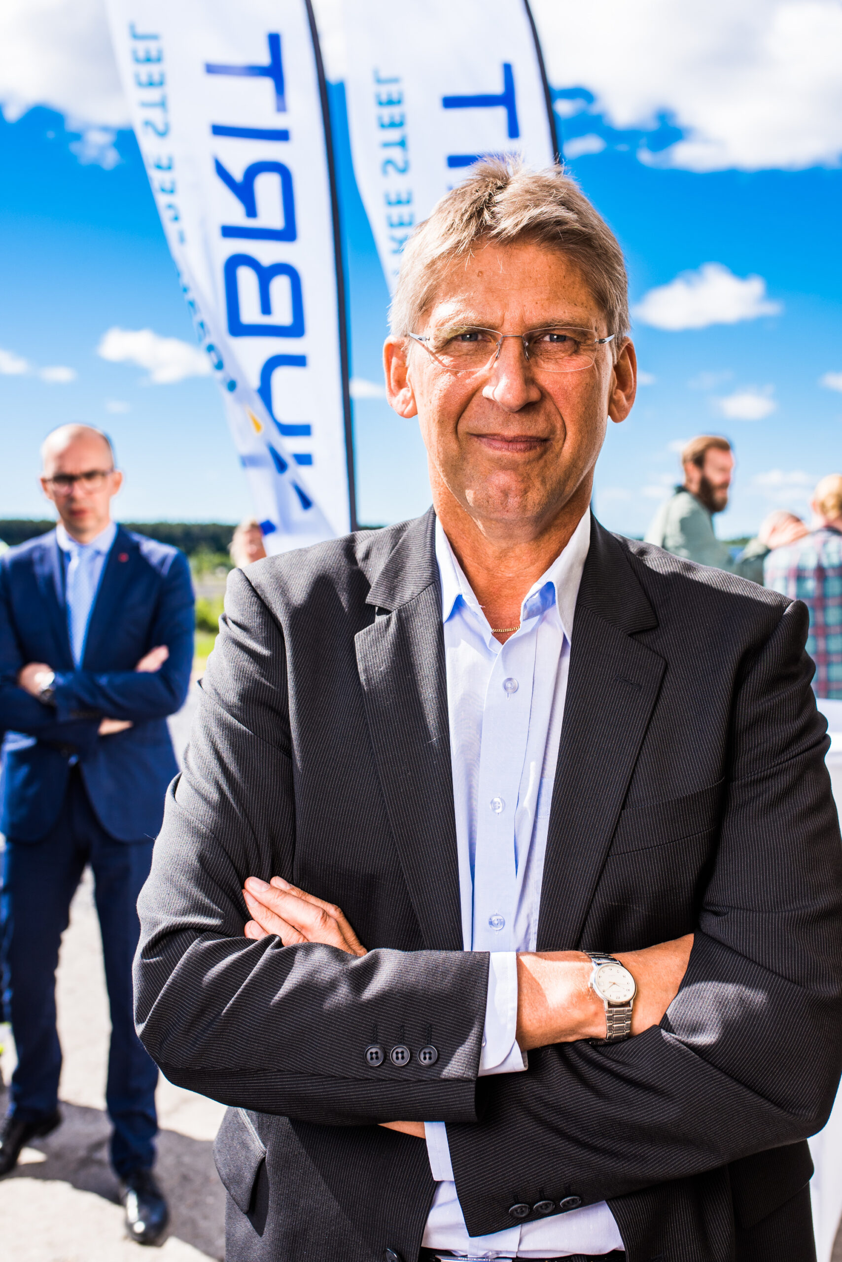 Jan Moström, vd LKAB. Hybrits invigning 2018