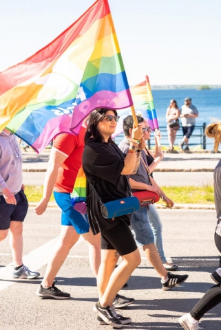 Luleå Pride 2019 i underbart väder.