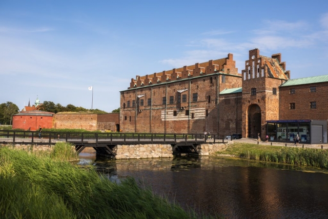 Malmö slott. Känns lite tamt efter Vadstena och Uppsala slott!
