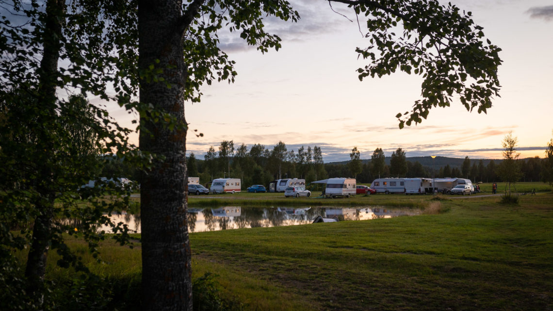 Premiärcampingen gick till Fällfors camping