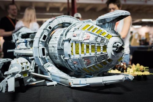 Serenity starship Legobygge i den högre skolan... Nordsken 2018.