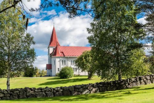 Kyrkan i Fällfors.